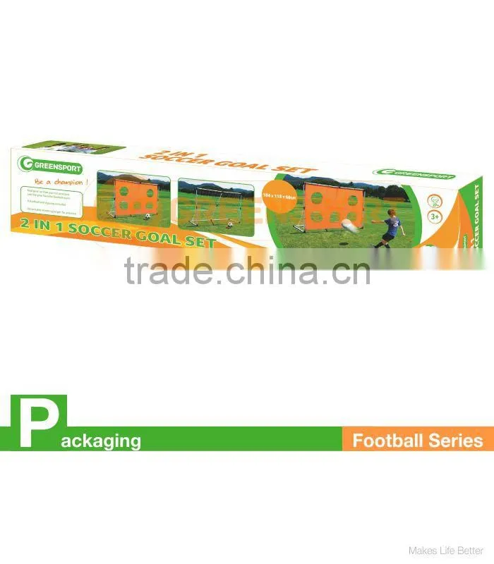 GSSGWB 2 in 1 Shooting Panel Plastic Soccer Goal