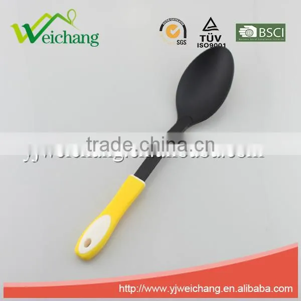 WCA199 Premium Nylon utensils spoon Cooking Utensil Gadgets Set with PP handle (Multi-color)