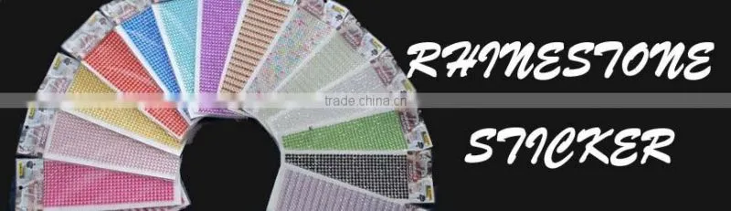 mobile phone decoration sticker bling rhinestone cellphone stickers