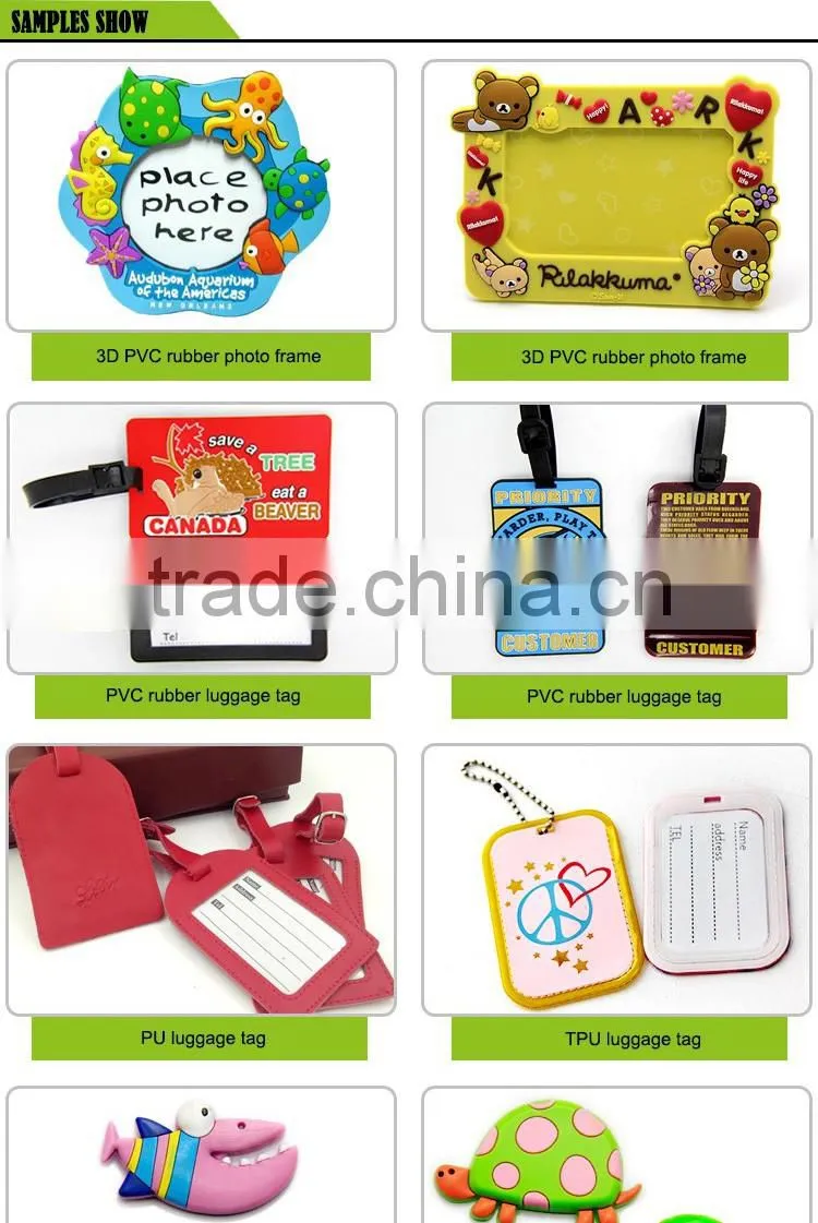 Oeko-tex certificate Soft pvc rubber custom PVC Keychain for business promotion