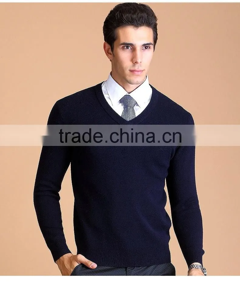 wholesale wool knitting yarn for V-neck pullover men jersey ,wool knitting computer machine men sweater knitting wool in bulk