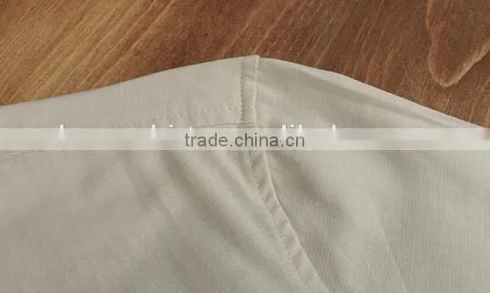2016 men's long sleeve dress shirt , linen shirts