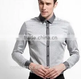 100% Cotton,Fashion,Business Men's Shirt BSRT0075
