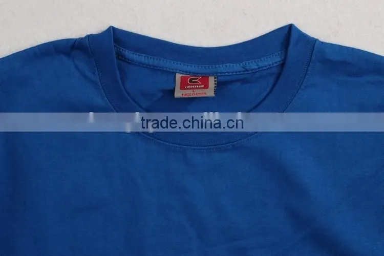 2016 the latest factory unisex blank t-shirts wholesale