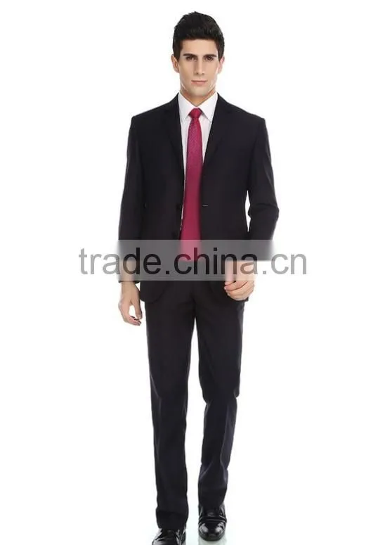 latest design black coat pant mens suits 2015