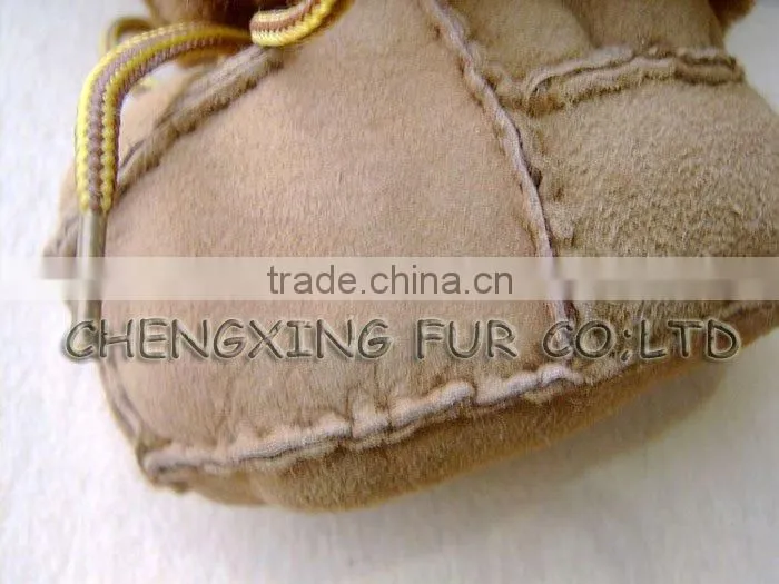CX-SHOES-02 Top Quality Soft Sole Genuine Leather Baby Shoes Branded