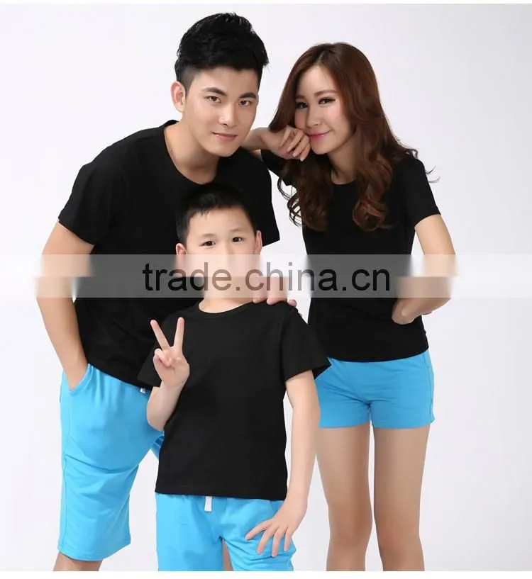 new fashion 2016 summer childrens t-shirts for family clothes mother father son family t shirts cotton parent-children tops