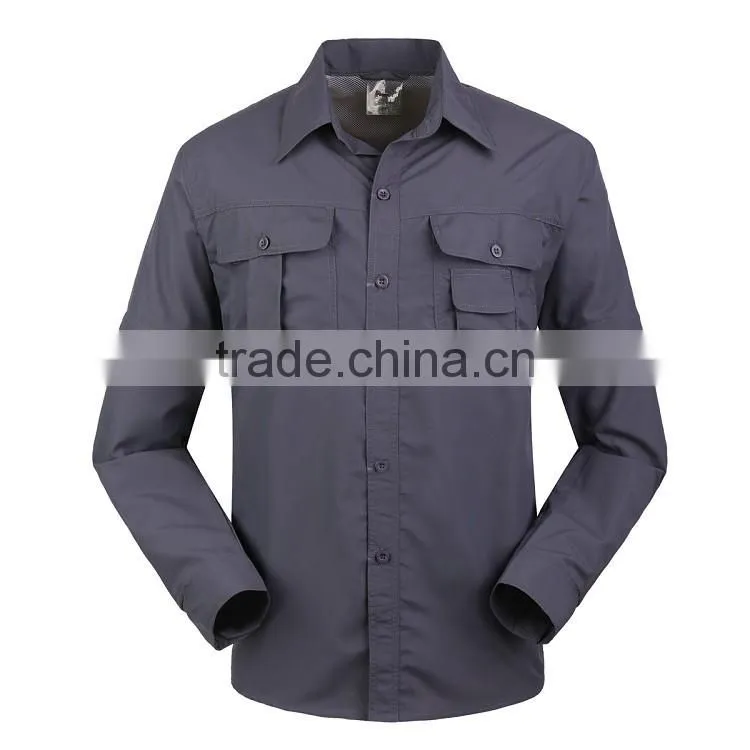 Juqian GZ uniform manufacturer Quick drying breathable gray wear rough Industrial engineering work clothes uniform suits