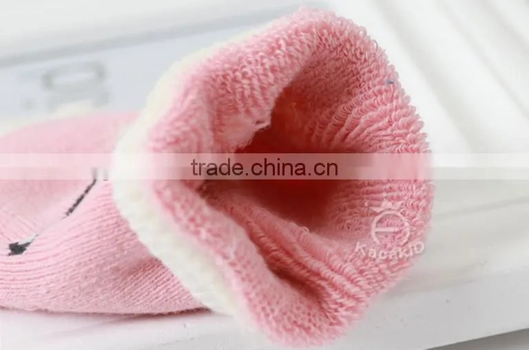 baby cute cotton socks, silicone print baby socks,baby socks