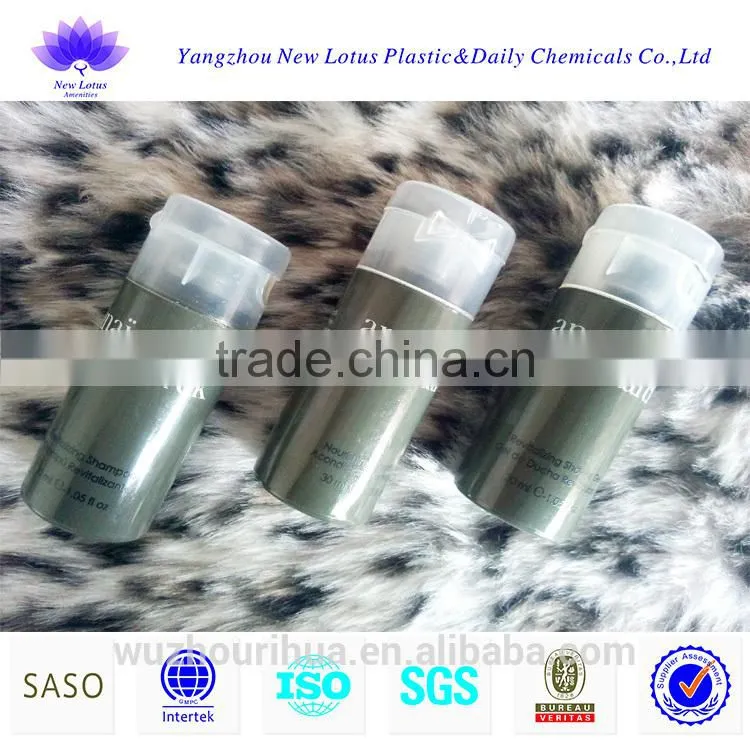 hotel bottle cosmetic bottle with sticker supplier in yangzhou jiangsu