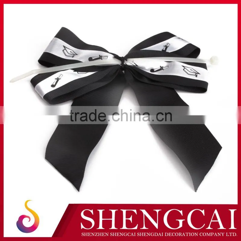 Fashion Cheer Bow Grosgrain Ribbon Hair Bows For Kids