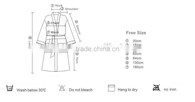 2015 Hot Sale China Factory Wholesale Micro Soft Fabric Cheap Cozy 100% Polyester Coral Fleece Pretty Warm Sexy Lady's Bathrobe