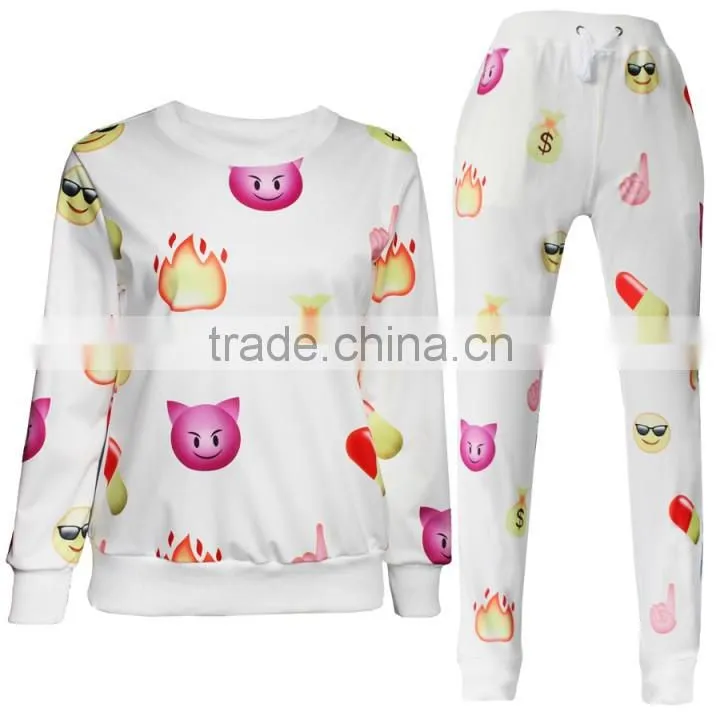 2017 Womens Fashion Tracksuit White for Sale