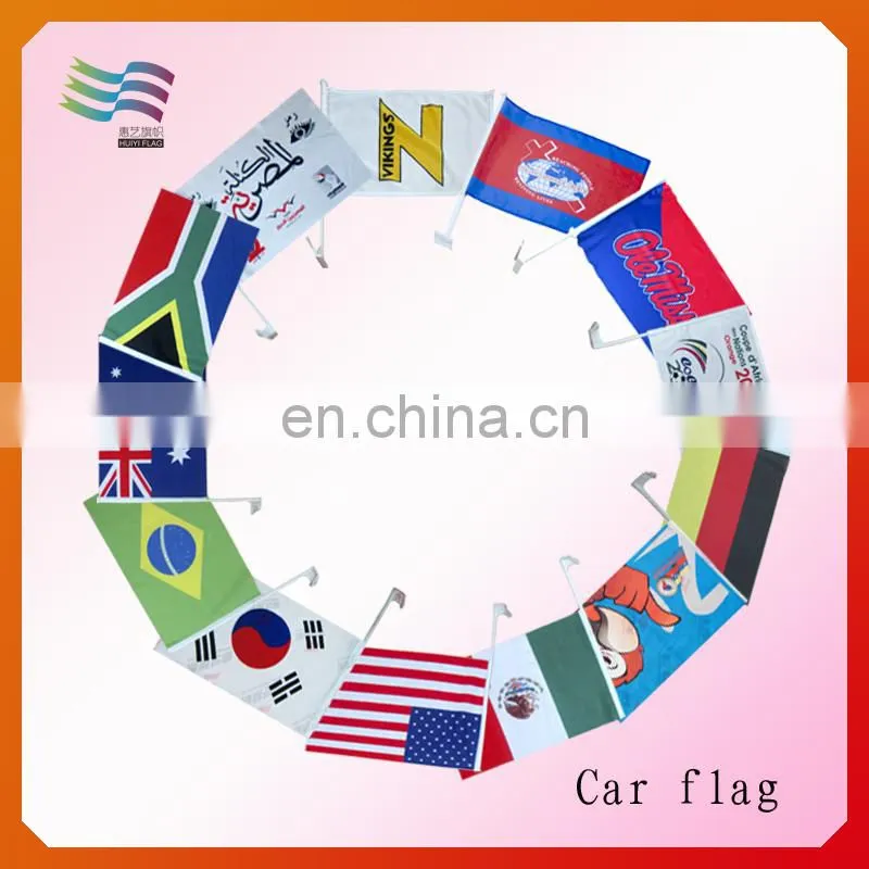 Economy Square Reflective Car Window Flags
