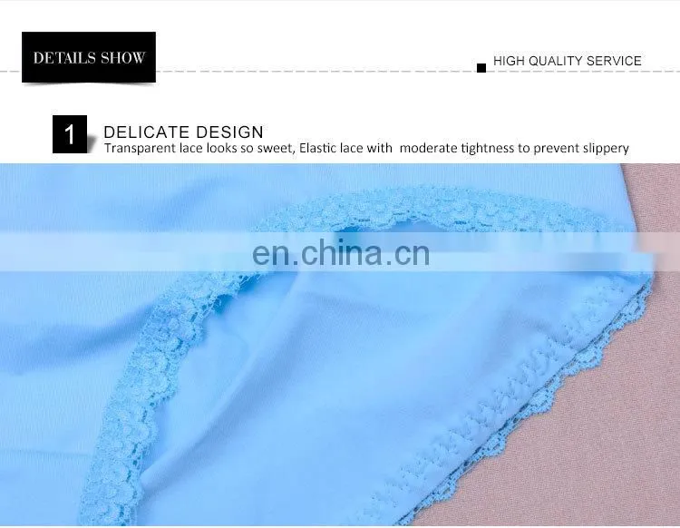 Top Quality Elegant New Arrival Fitness Nylon/Cotton Teen Custom Women Underwear