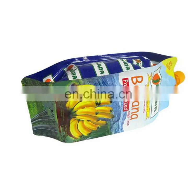 Professional manufacturer customized Custom Plastic drinks Standing Up Spout Pouch