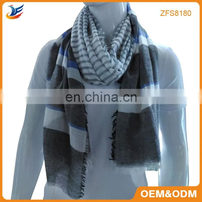 2018 loop scarf jersey knitted fabric plain scarf