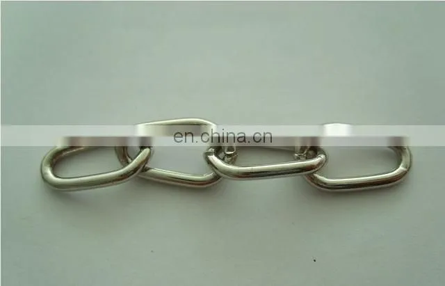 Alibaba Wholesale Silver Color Metal Chain for Dog Leash