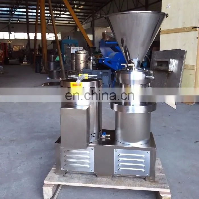 Commercial Mango Pineapple Jam Maker Pistachio Seseme Tahini Tamarind Paste Grinding Small Peanut Butter Making Machine