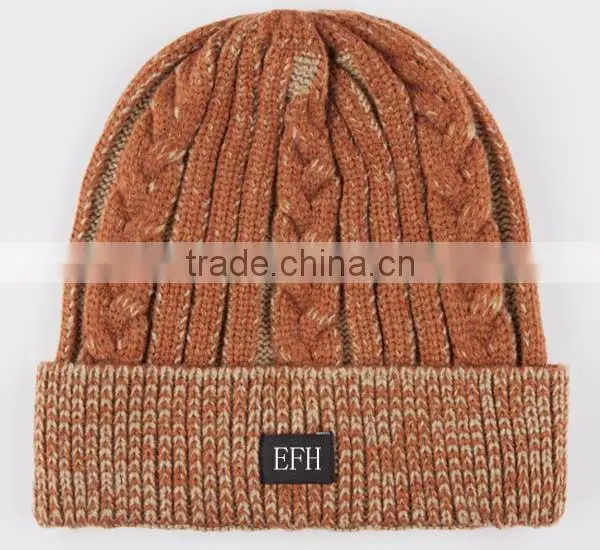 Fashion Knit Hat Free Pattern Beanie Hat