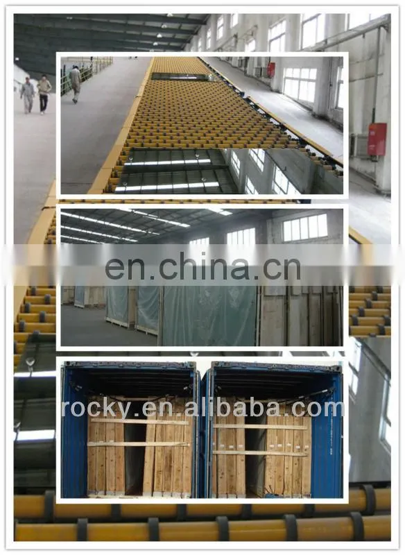 Solid Structure and Flat Shape reflective glass