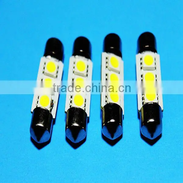 Cool and Popular 39mm 3smd 1.6W Canbus Led Festoon Light