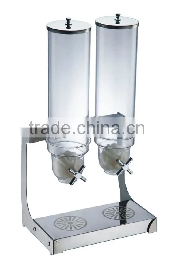 Hotel Equipment 3.5L Stainless Steel Cereal Dispenser for Hotel Restaurant