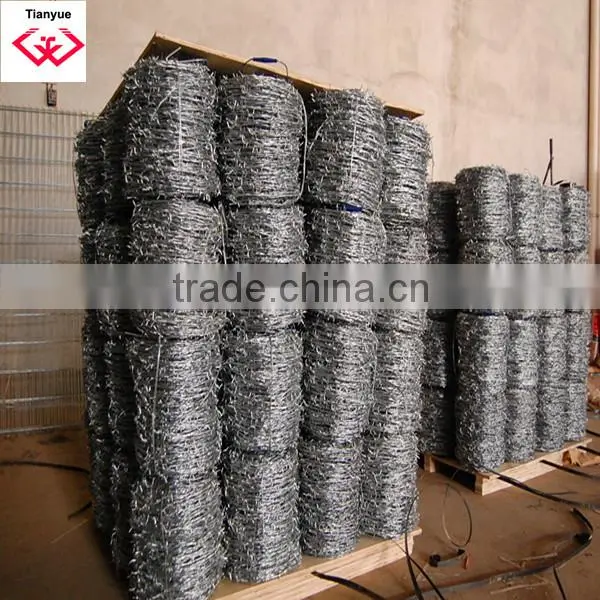 Galvanized Barbed wire, high security fence Barbed Wire