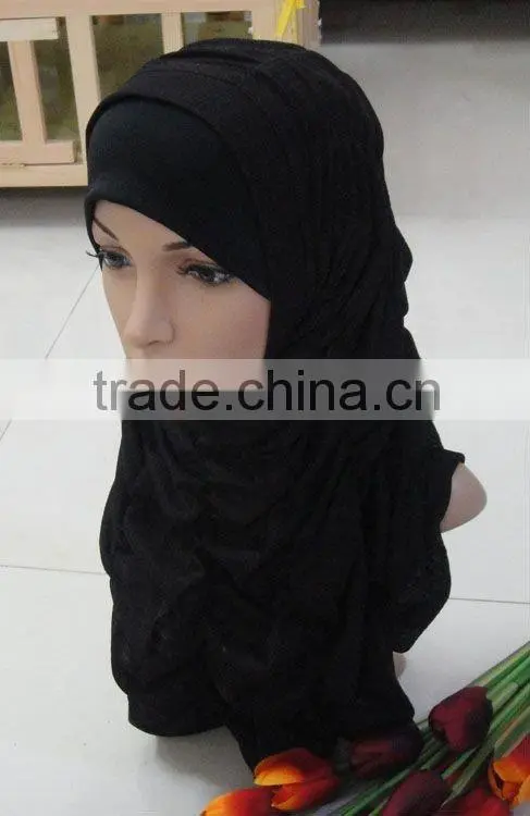 A227 Fashion new two pieces muslim hijab