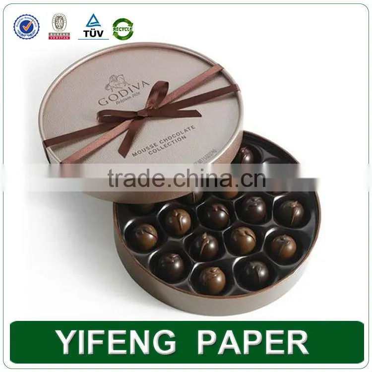 Chocolate Packaging Gift Box Truffles Rigid Cardboard Paper Chocolate Box Packaging