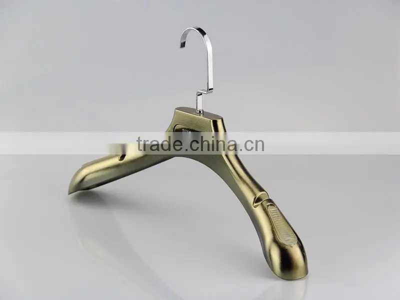 HA6956 different color hanger strong ABS plastic electroplated hanger