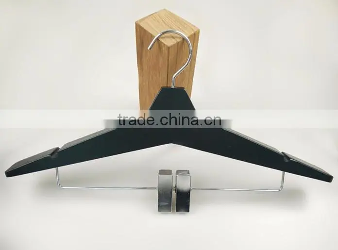 CY-656 Wholesale custom size wooden cloth hanger wooden hanger for suits