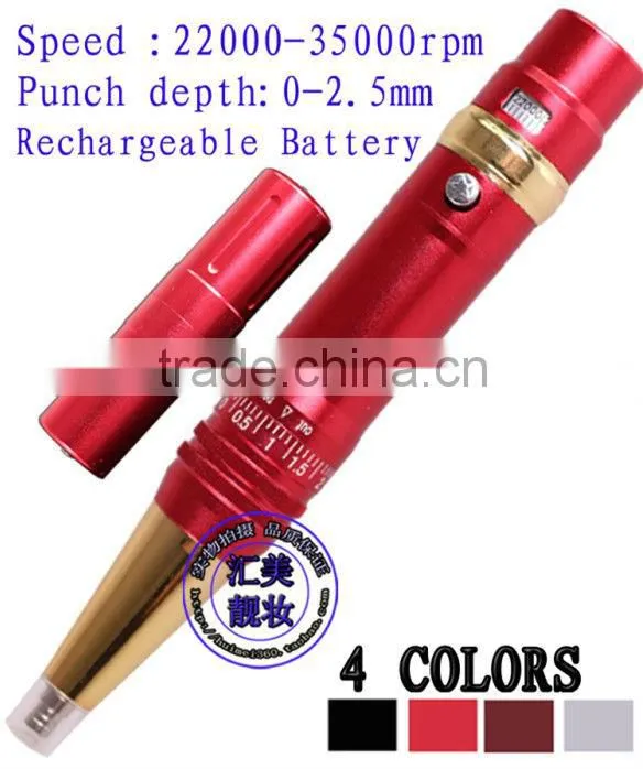 Speed extension adjustable needle digital permanent makeup machine