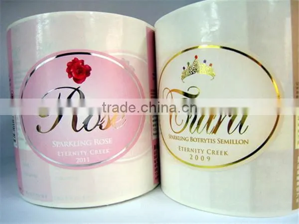Transparent company logo Labels,Transparent label Screen Printing