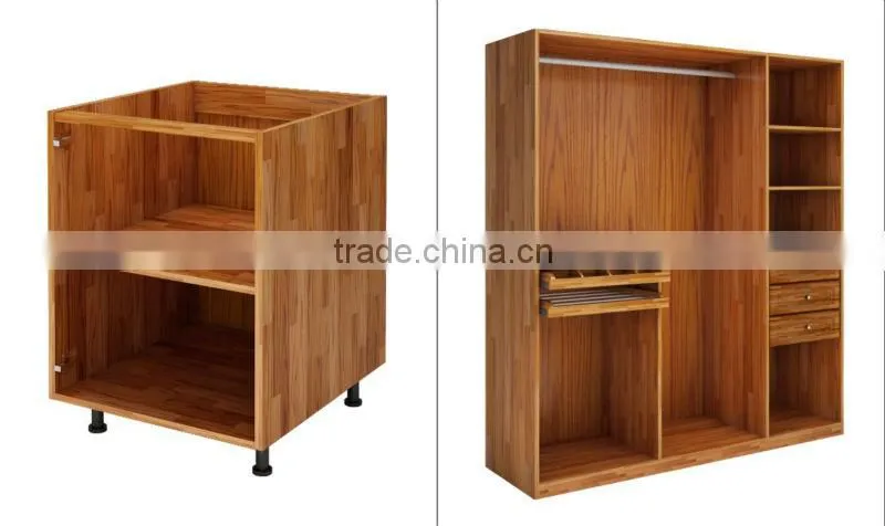 Neoclassic Solid Wood Kitchen Cabinet (SA-44)