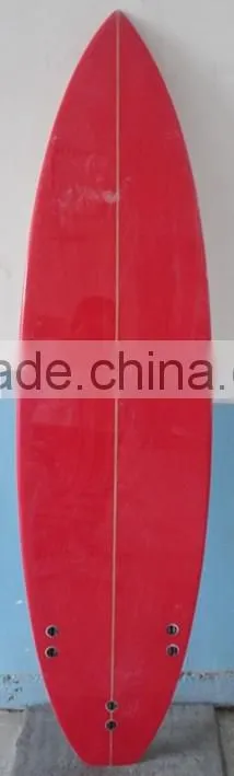 Popular style and beautiful PU short surfboard