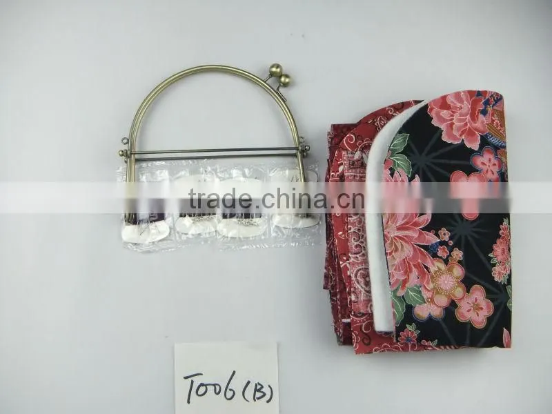 2014 New DIY fabric hand-made bags handbags DIYhandbags material suits for handbags & sets