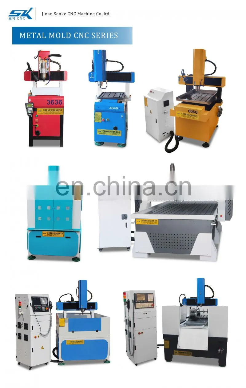 Heavy duty 3 Axis 4 Axis Metal Carving CNC Metal Engraving Machine with Water Sink