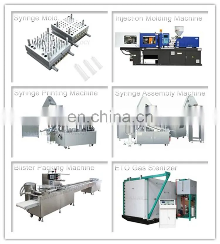 3-part Syringe Automatic Assembly Machine High Speed