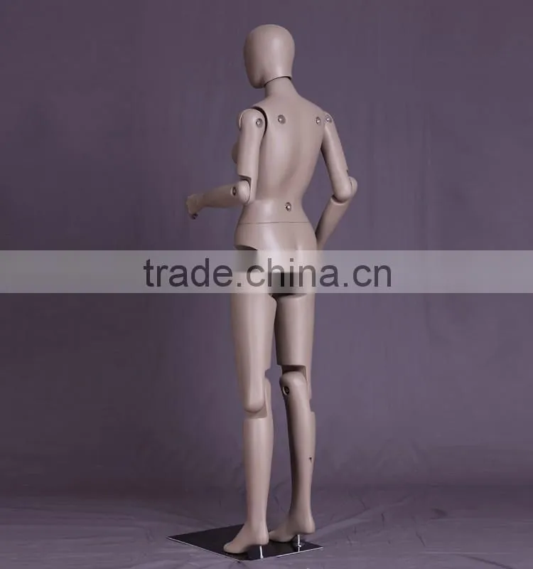 high quality fiberglass flexible female mannequin