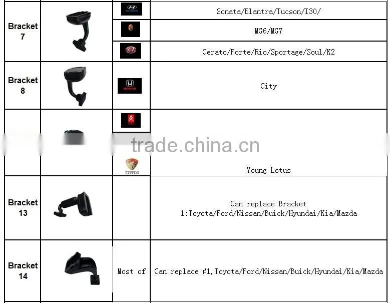 2.7 inch monitor Car Rearview Mirror With Parking Camera Car Monitor