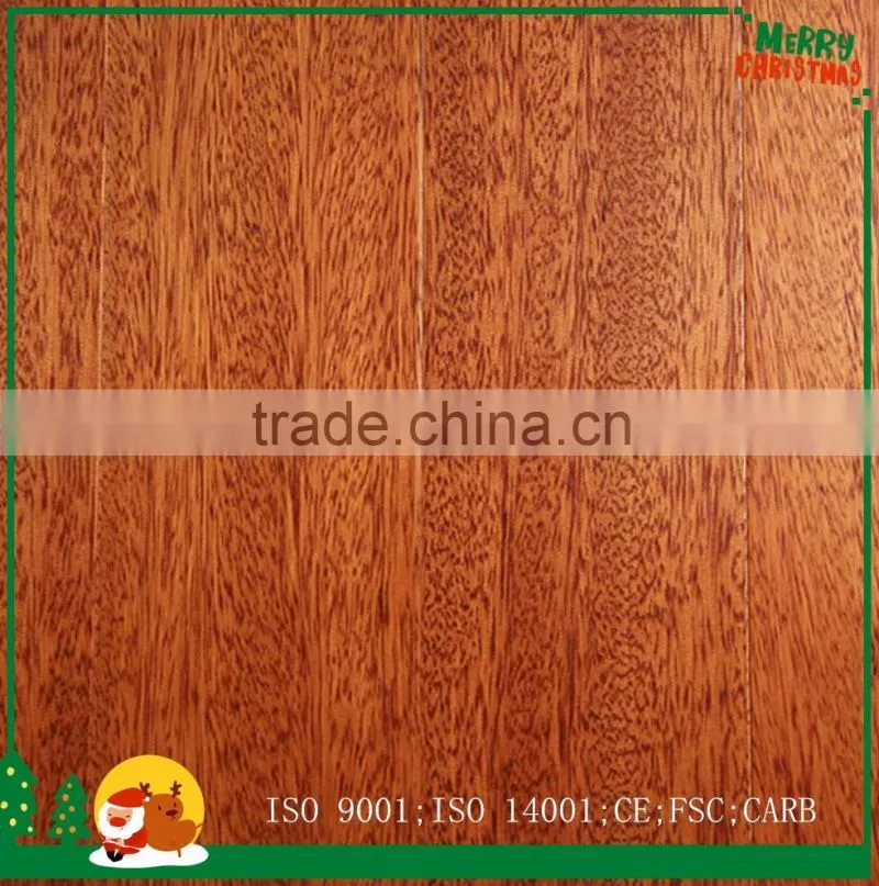 Smooth Surface Brown Multilayer Bintangor Hardwood flooring high quality