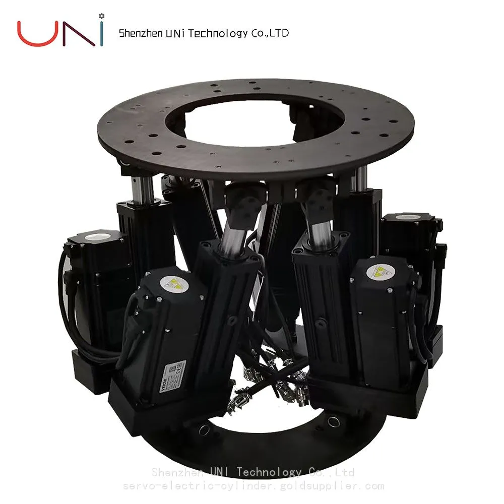 Small 6DOF Motion Platform for VR Seat Compatible with Thanos AMC AASD15A Controller