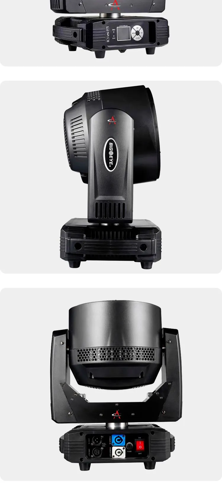 FY-1915 19x15W 4in1 Osram Light Stage Moving Head Light Wash Zoom Beam Light Bee Eye with DMX Control for Stage Night Club Bar Party Dj Ktv