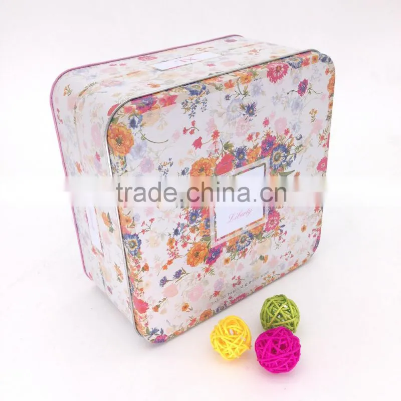 cosmetic tin containers