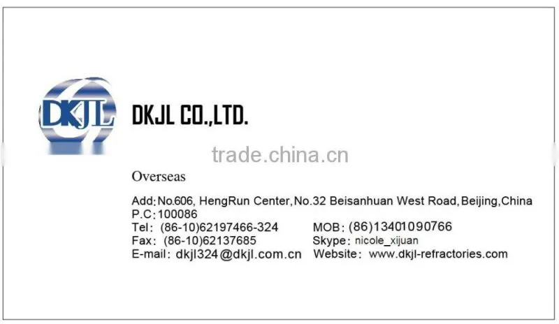 high hot strength Chamotte clay bricks for blast furnace