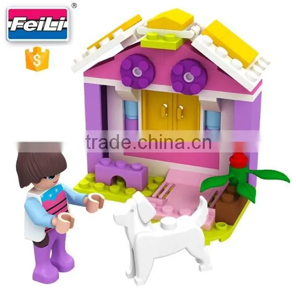 cogo bricks 2 IN 1 blocks toys for girls blocks building toy