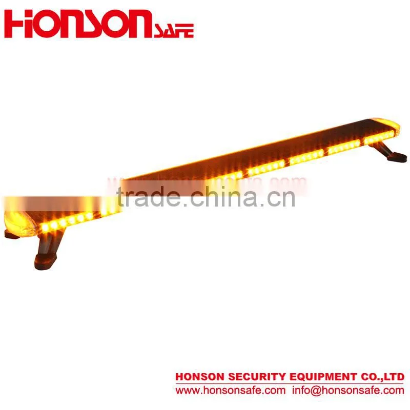 Ultra-thin and slightness alumimun Super bright led warning lightbar for cars with 3 years warranty HS6148