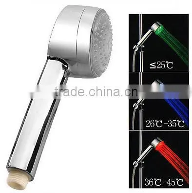 Wholesale Bathroom accessories LED Shower LED Hand Shower