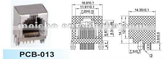 Female network usb 2.0 to rj45 ethernet adapter